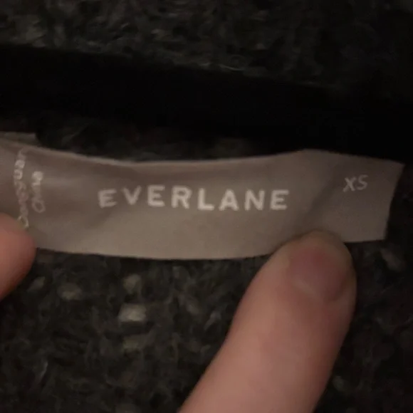 Everlane Charcoal Knit Pullover - Picture 2 of 6